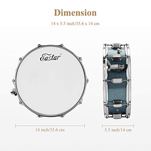 Image of Eastar Snare Drum Set，Starry Blue