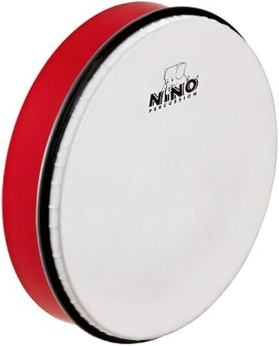 Miniatura 7 de Nino Percussion NINO45GG - Tambor de mano de plástico ABS de 8 pulgadas con cabeza sintética, color verde hierba