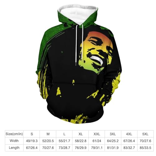 Rasta Reggae Casual Hoodies for Men Women Long Sleeve Sweatshirt Sweater Fall Outfits Tops2