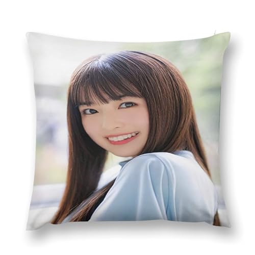 小川彩69 抱き枕カバー クッションカバー インテリア グズ い背当て飾り 座布団 置物 抱きまくら 12 "x12 "