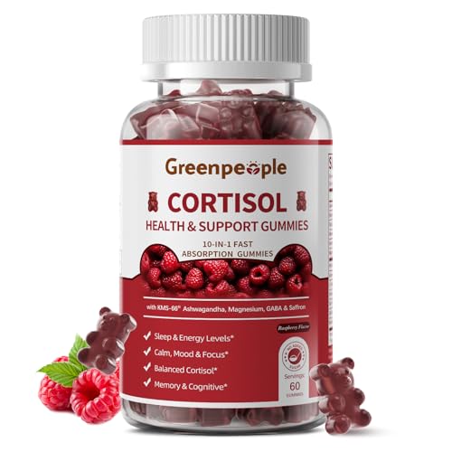 GREENPEOPLE Cortisol Supplements for Women & Men - Cortisol Reducer