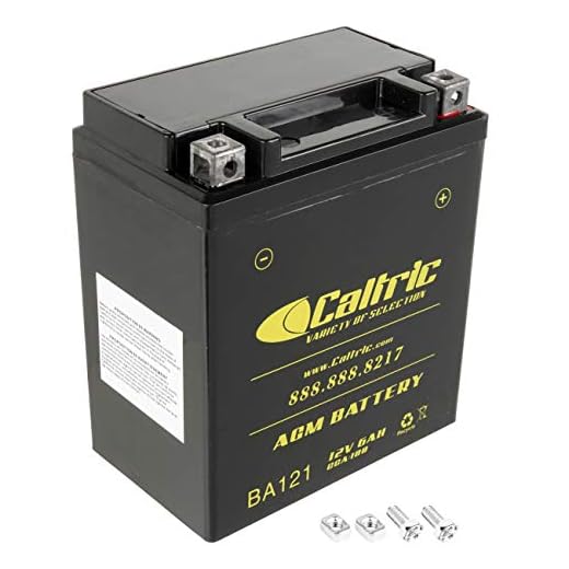 Caltric Agm Battery Compatible with Honda 250L Crf250L Cr-F250L 2013-2016