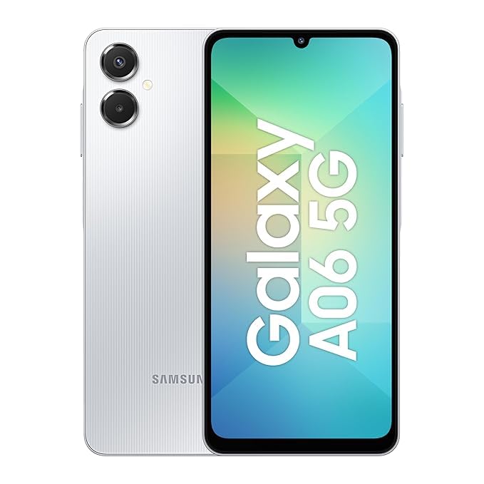 Samsung Galaxy A06 5G (Gray, 4GB RAM, 64GB Storage)_with Other Offers