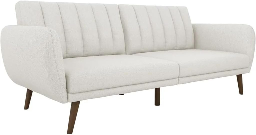 Loveseat Sofa, Button Tufted Upholstered Furniture, Solid and Easy to Install Small Couch for Bedroom