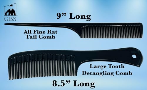 Set de 5 Peines para Corte de Pelo con Bolsa de Viaje miniatura 3