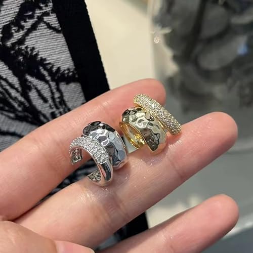 Ear Cuffs Non Piercing Stackable Chunky Earrings Cuff for Women Gifts Trendy Stuff Clip On Huggie Hoop Earrings Cartilage Earring Set Jewelry Gifts4