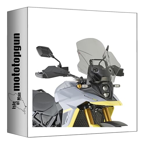 Bulle fumée Givi D3125S pour voyager loin en Suzuki V-Strom 800