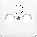 Schalterprogramm Jung CD561SATLG Abdeckung für SAT-TV-Steckdose