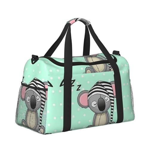Bolsa de viaje grande de koala, complemento impermeable y plegable para piscina y deporte 3