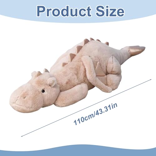 Peluche dragon géant rassurant pour calmer les nuits de bébé