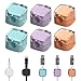 Produktbild Enitmor 6 Stück Magnetische Kabel Clips, Neue Ladekabel Magnetische Kabel Organizer Lagerung Halter, Kabelhalter Selbstklebend, Kabel Organizer Selbstklebend für Schreibtisch (Blau & Lila & Orange)