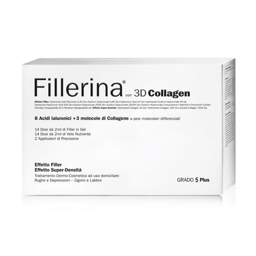 Fillerina 3D Colagen Gel Antiarrugas Grado 5 Plus con Velo Nutritivo