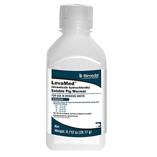Durvet 698920 Levamed Soluble Pig Wormer 20.17g