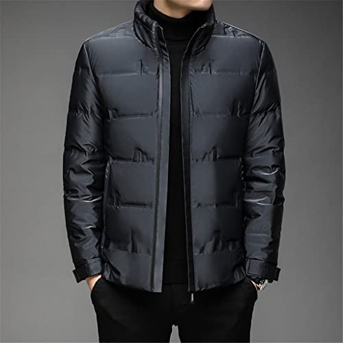 AMZOPDGS Mode Winter Kleidung Herren Weiß Entendaunenjacke Herren Kurzmantel All-Match Outdoor Daunenjacke (A 170 Code) Cover