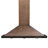 ZLINE 36 in. Designer Series Hand-Hammered Wall Mount Range Hood (8KBH-36)