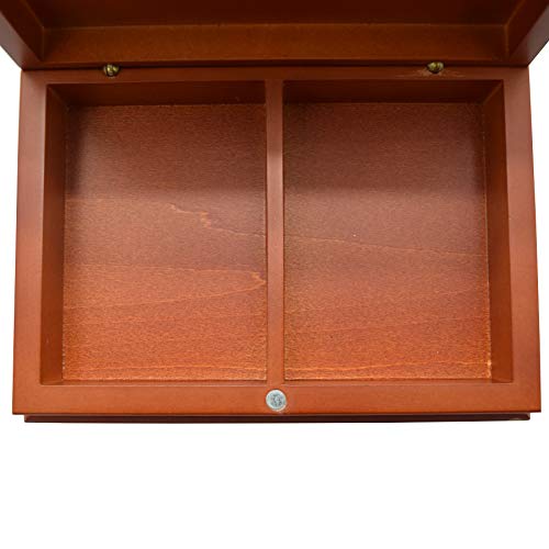 Maple Playing Card Case Holds 2 Decks Of Cards #TOP5