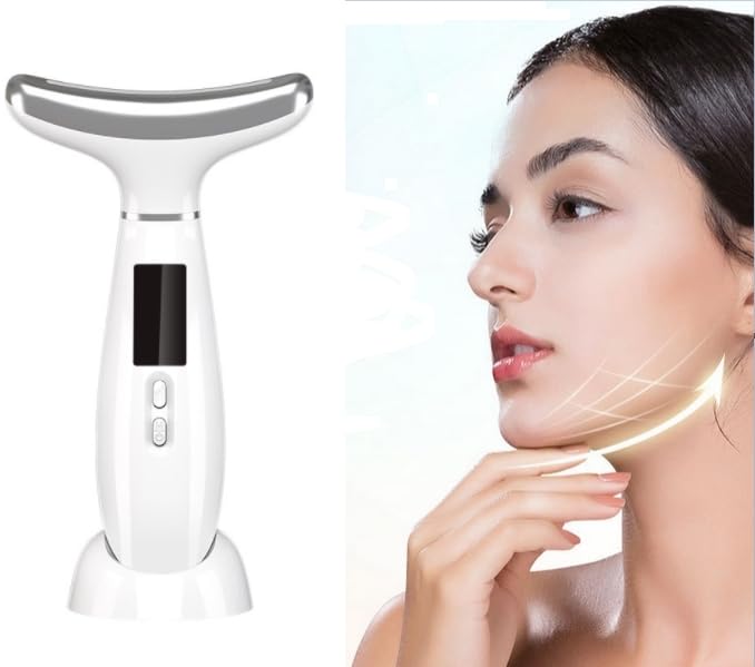 Amazon.co.jp: 美顔器 6つモード 4段階調節 EMS LED光 温熱 多機能