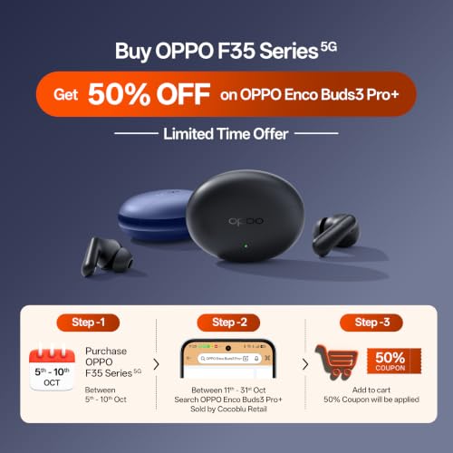 OPPO Store OPPO F35 5G 8GB 128GB Wave Blue - Image 3