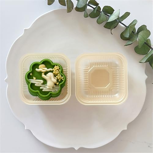 DIEKE Mold with 2 Stamp Pineapples Cake Bakewares Hand Pressed Dessert Baking Moulds Bean Pastes Cake Molds Hand Pressure Dessert - Image 6