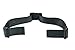 Tatonka Hüftgurt Hip Belt 38 mm, Black, 110 x 3,8 cm, 3273
