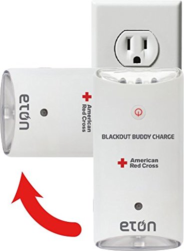 American Red Cross Blackout Buddy Charge Emergency LED Flashlight, Blackout Alert, Nightlight & Phone Charger (Pack of 2) - Thumbnail 2
