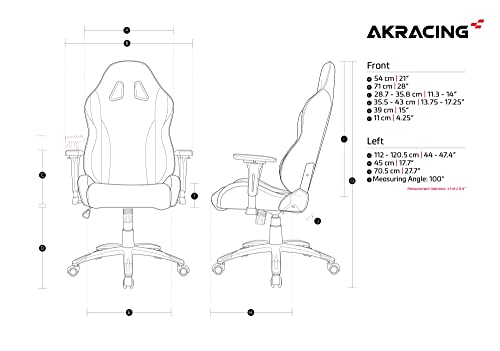 Akracing Gaming Stuhl California Laguna – Kunstleder, Weiß, 5 Jahre Garantie
