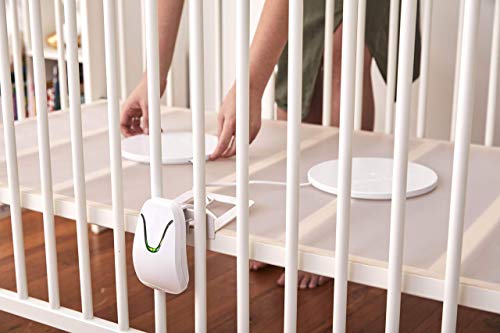 Image of Babysense True Sleep Duo - HD Video & Movement Baby Monitor - HD Bundle Pack - HD Split Screen 5 inch Video Monitor with Two PTZ Cameras & Babysense 7 Under-The-Mattress Baby Movement Monitor - 2 in 1