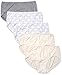 Just My Size Women`s Cool Comfort Microfiber 5-Pack Brief Panties, 1810C5, 14