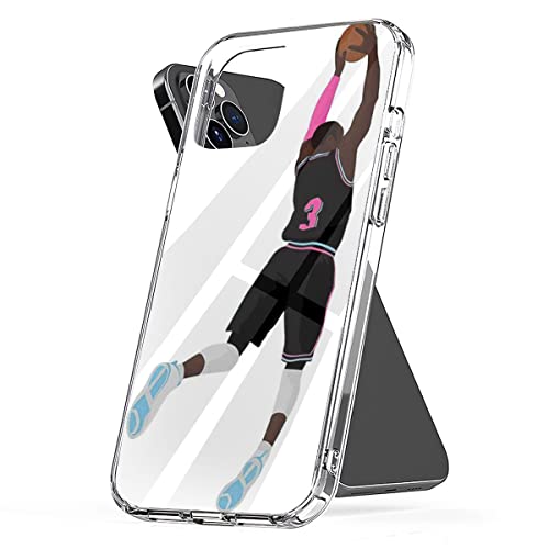 Phone Case Cover Compatible with iPhone Samsung Dwayne 8 Wade Xr Miami 7 Heat 12 Vice X Sticker 11 6 Pro Max Se 2020 S10 S20 S21 13 Scratch Waterproof Accessories