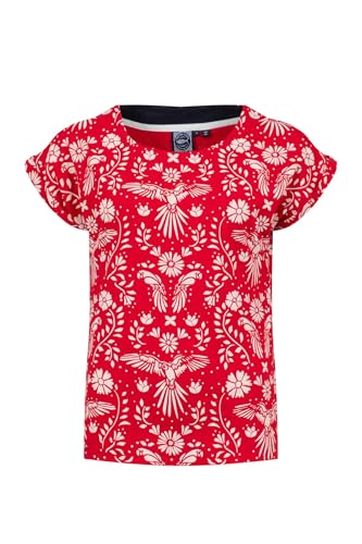 Weird Fish Paw Paw Printed Jersey T-Shirt Rich Red Size 14