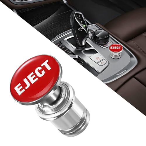 Image of Car Cigarette Lighter, Cigarette Lighter for Car, Anodized Aluminum Push Button Lighter Dustproof Plug, EJECT Button Automotive Interior Accessories for Most Vehicles (Drip EJECT)