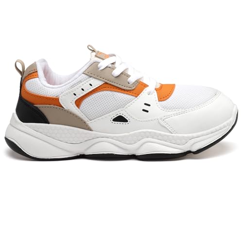 Image of ASIAN Kids UNITY-01 Stylish Sports mid Top Running and Walking Shoes with Velcro for Boys and Kids with Upper mesh for Extra Comfort