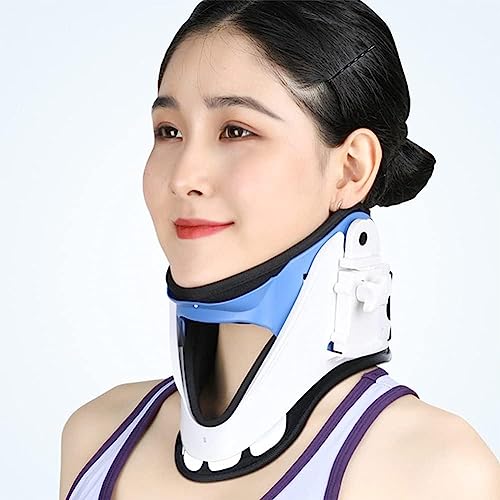 CukUJH Neck Pain Relief Support,Cervical Traction Device,Cervical Vertebra Retractor,Neck Support Relieves Pain & Pressure