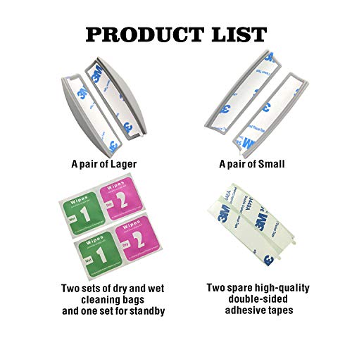 Image of Magic Grips for Apple Magic Mouse 1 & 2, Silicone Cushion Grip for Improves Comfort, Widens Grip, Gives You Better Control ( 2 Pairs, Gray)