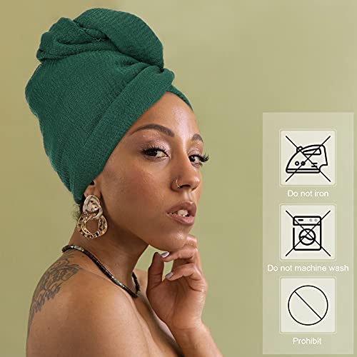 Geyoga 9 Pieces Head Wraps for Black Women Stretchy Turban Scarf Soft Long Scarves Juneteenth Turban Wrap for African Women2