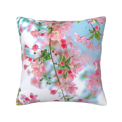 美しい花々 (15) ッションカバー 抱き枕カバー 装飾枕カバー 座布団カバー グッズ ギフト アニメグッズ 着脱簡単 洗える ソファ背当て 両面プリント かわいい おしゃれ 車やソファー 40x40cm