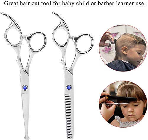 Ensemble de coiffure à la maison avec ciseaux de coupe ergonomiques