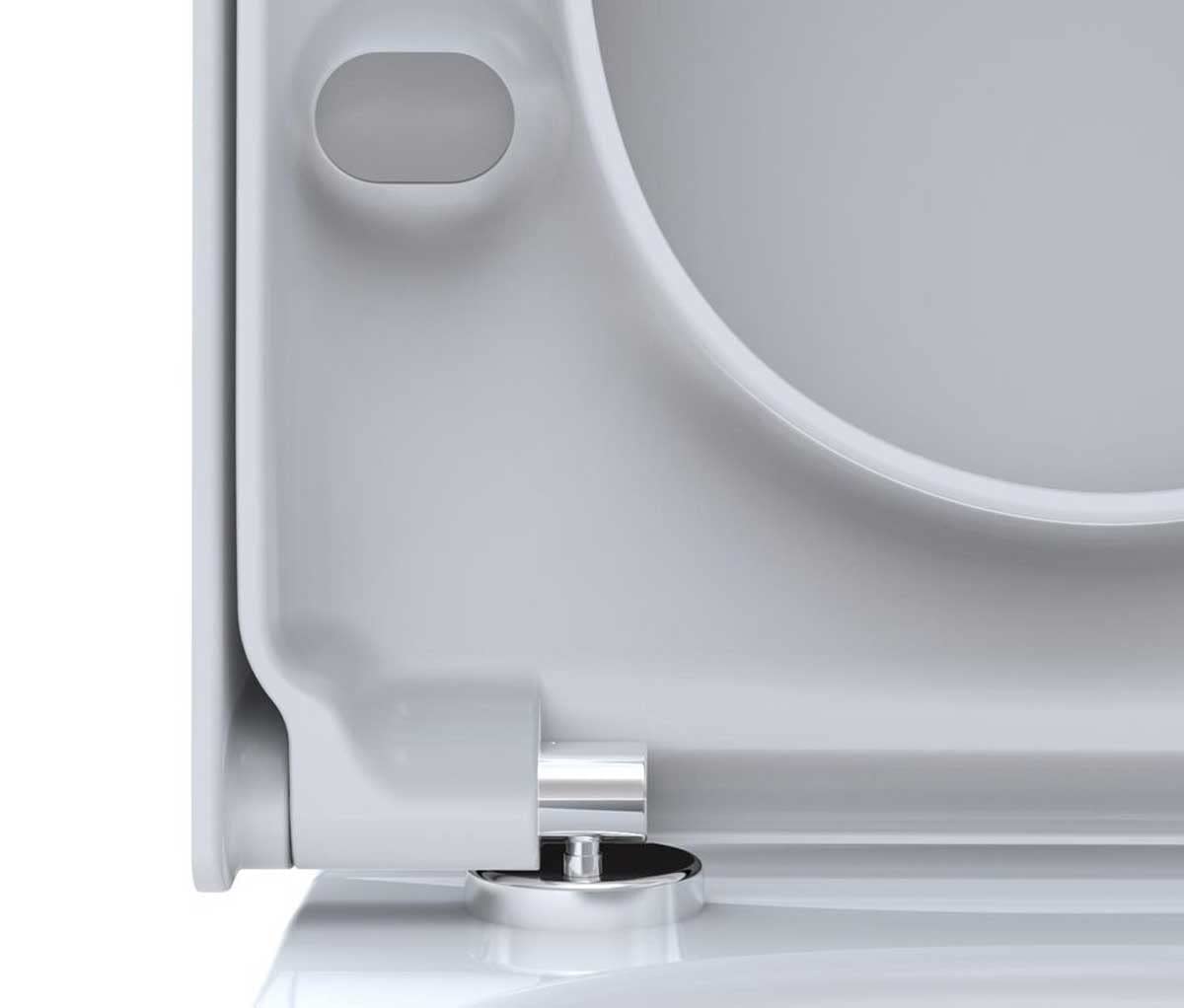 Toto Germany Pagette S 3 Asiento de Inodoro - para zu Duravit Starck 2, Starck 3, Darling Nuevo, Happy D - Blanco