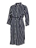 mamalicious kleid blau Materialzusammensetzung: 100% Viskose