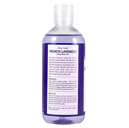 Image of Aloe Veda Lavender Luxury Shower Gel 300 ml