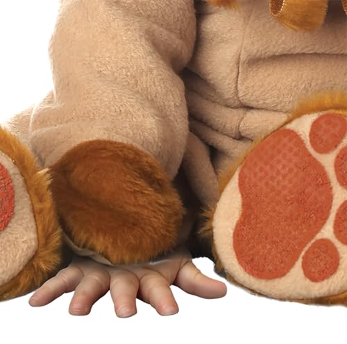 InCharacter Costumes Lil' Lion Infant Costume Brown, Large 12-18 Month's by Fun World - Image 3
