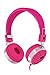 RockPapa Over Ear Love Hearts Headphones for Kids Boys Girls Childs Teens Adults, Noise Isolating, Adjustable Stereo Headphone for Surface iPod iPhone 6 iPad mini iPad Air Macbook Tablets PC MP3 Pink