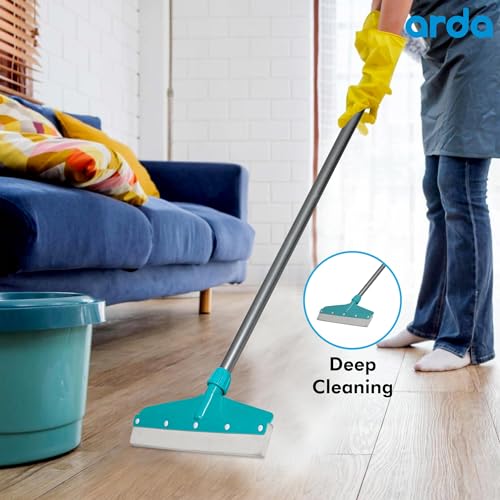 Image of Arda Silicon Lip Wiper (16 inches) comes with a PVC-coated 40-inch pipe, helping to instantly dry floors with a single swipe.