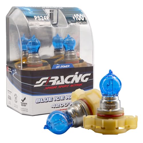 Bombillas halógenas PS24W H16 12V 35W de 4200K de recambio para faros antiniebla de coche