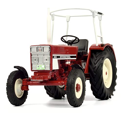 Preisvergleich Produktbild Schuco 450779300 - International 433, Traktor mit Bügel, Modellauto, 1:32, rot