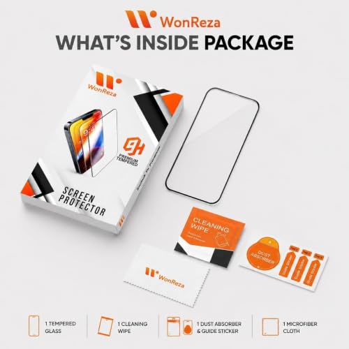 Image of Pack 1- Matte Screen Glass Protector for Realme 16x 5G Matte Tempered Glass Edge to Edge [Anti-FingerPrint | Anti-Glare | Camera Cutout] - installation Kit