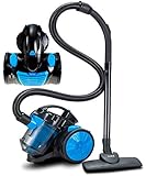 Bodenstaubsauger 700 Watt | HEPA 13 Filter | 2in1 Bodenbürste | 360° Schlauch | Vacuum Cleaner |...