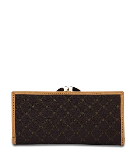 Signature Brown Continental Clasp Wallet3