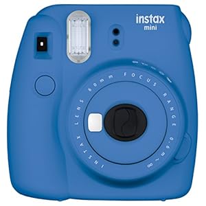 Fujifilm Instax Mini 9 Instant Camera – Cobalt Blue (Renewed)