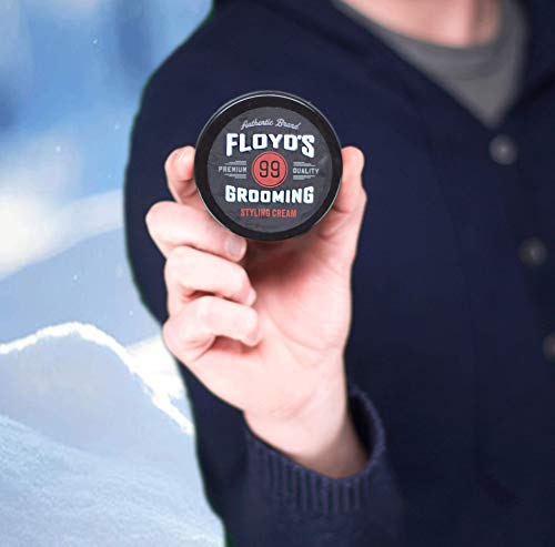 Floyd's 99 Styling Cream - High Hold - Natural Shine - Hair Cream for Men - Men's Styling Cream
